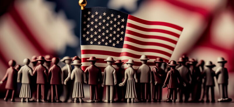 Migration of people to America is a great country Generative AI
