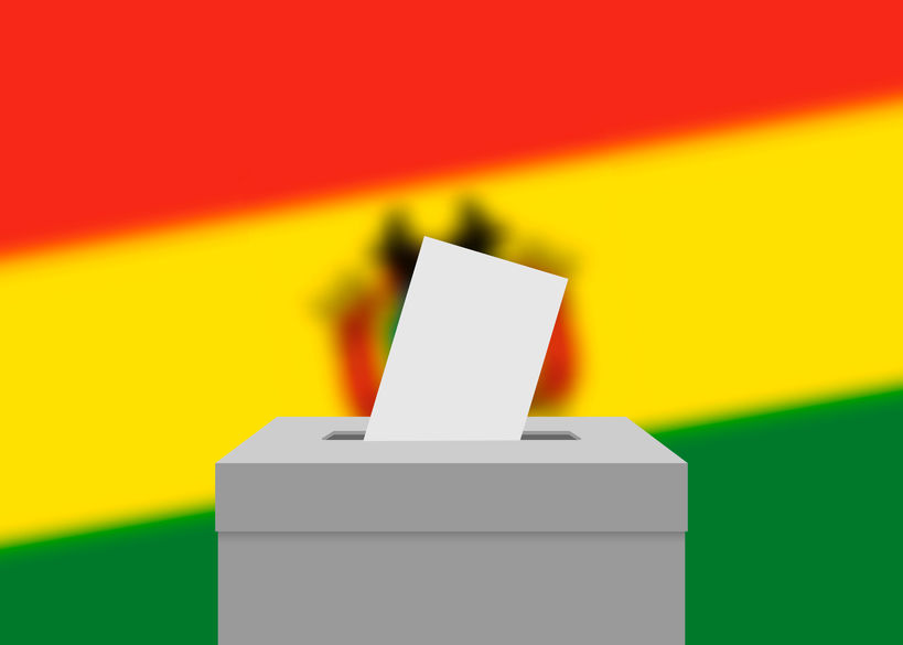 Election banner background