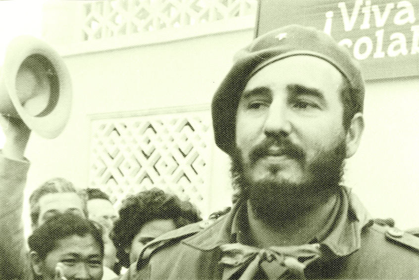 Yangiyer welcomed Fidel May 1963