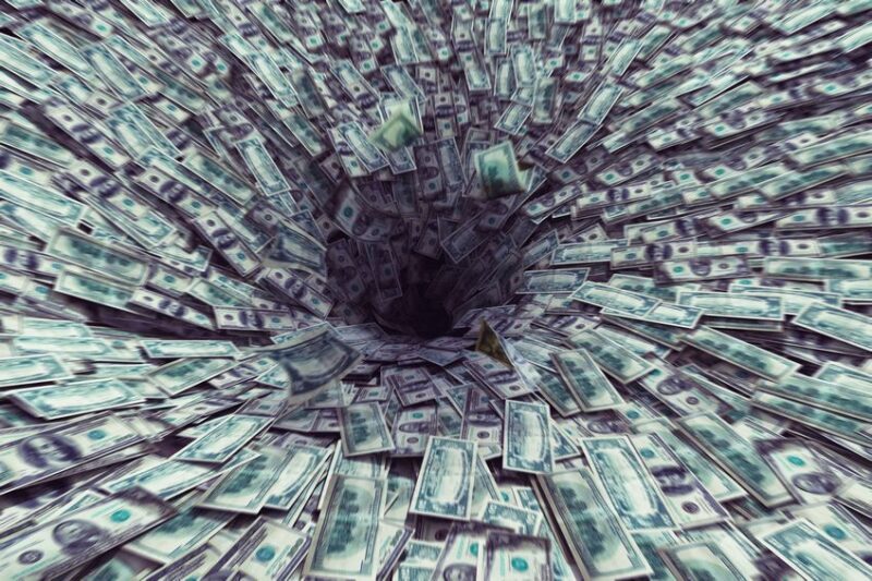 Black hole money