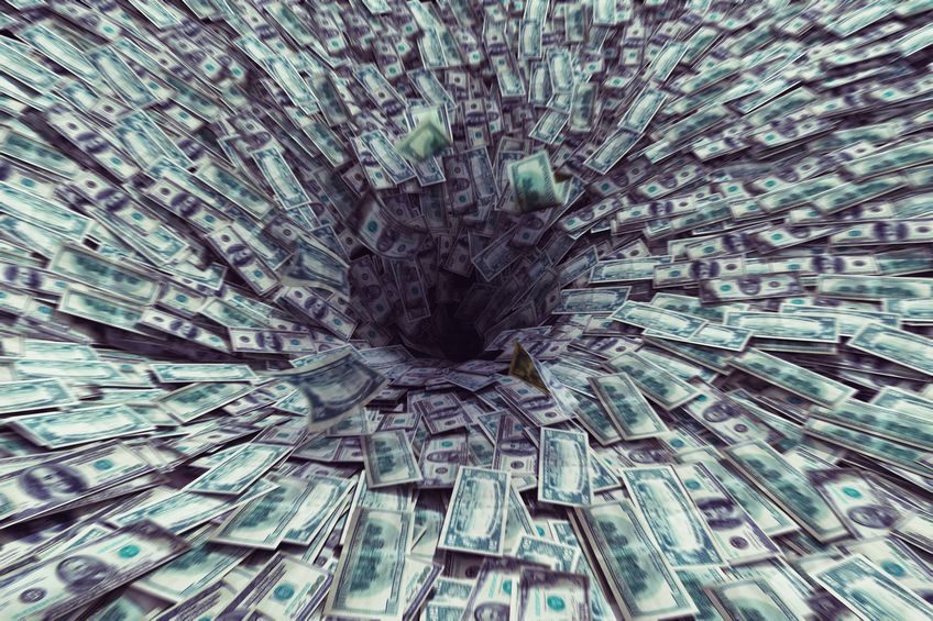 Black hole money