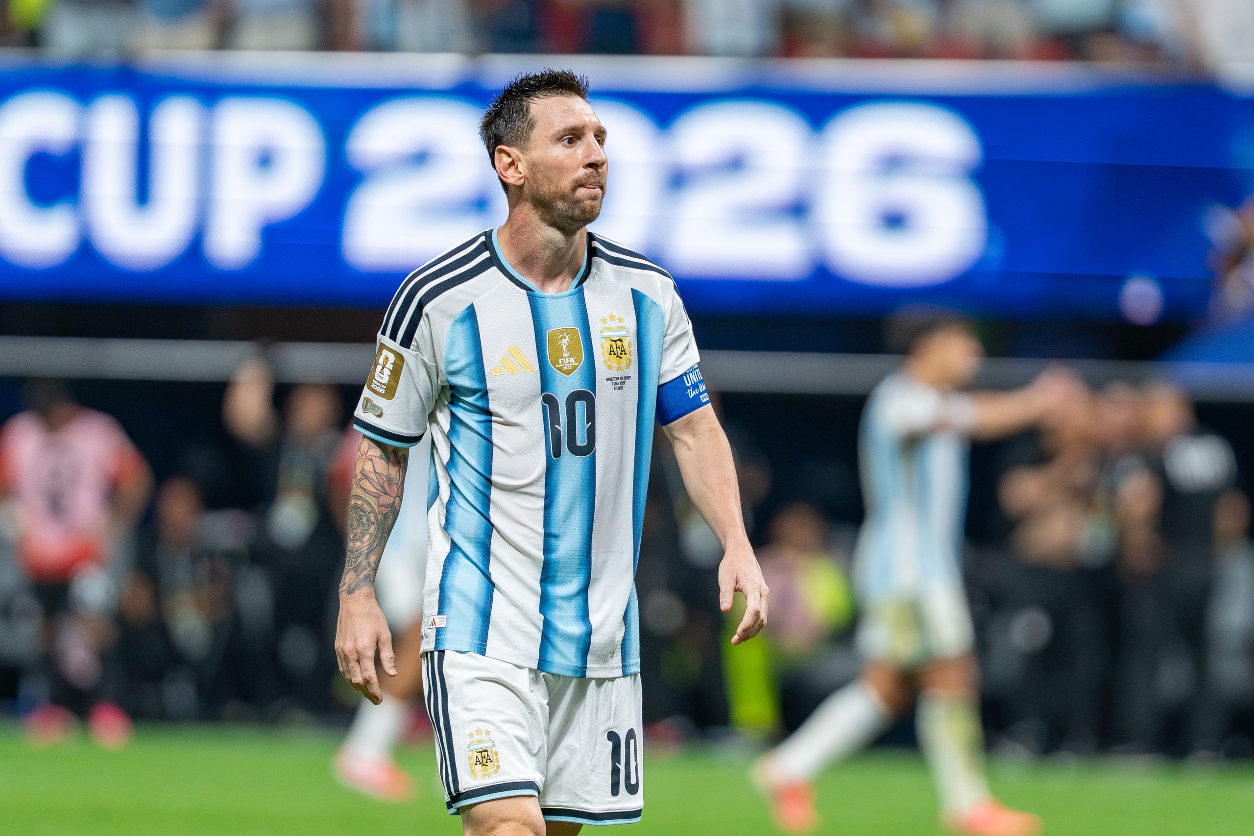 Lionel Messi Argentina v Egypt 7 July 2026 312