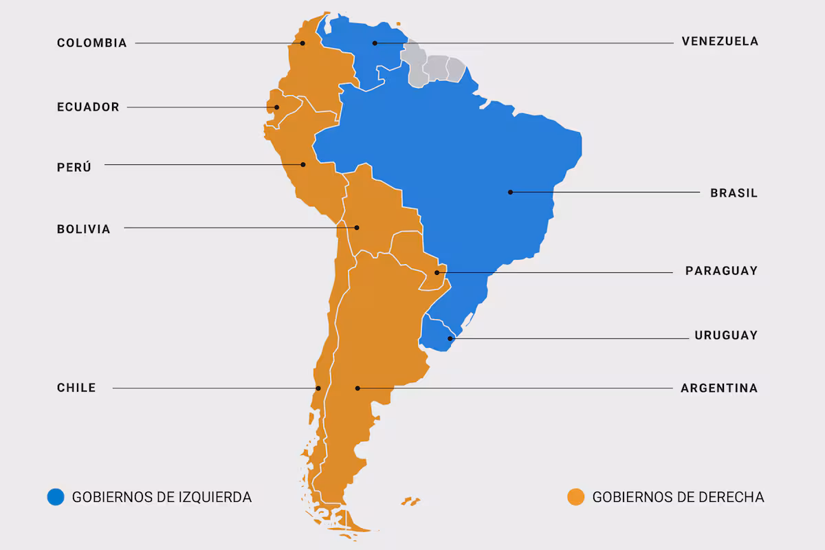 mapa ideologico de america del WGWX2VTBBJEQ7MBDAQSGUPFORE